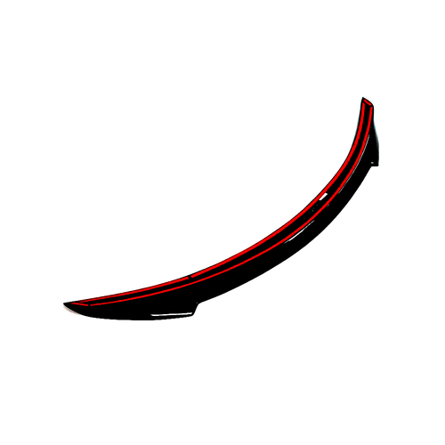 Glanz Schwarz Heckspoiler Lippe Flügel Spoiler Passt für Tesla Model S 2012-2020 - Picture 9 of 10