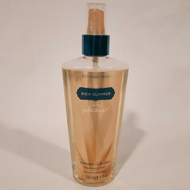Victoria S Secret Rich Glimmer W Gold Dust Radiance Shimmer Mist Splash Disctd For Sale Online Ebay