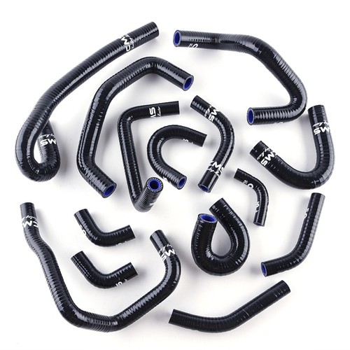 Black Silicone Heater Hose Kit for Nissan Skyline GTR R32 R33 R34 RB26DETT - Picture 2 of 16