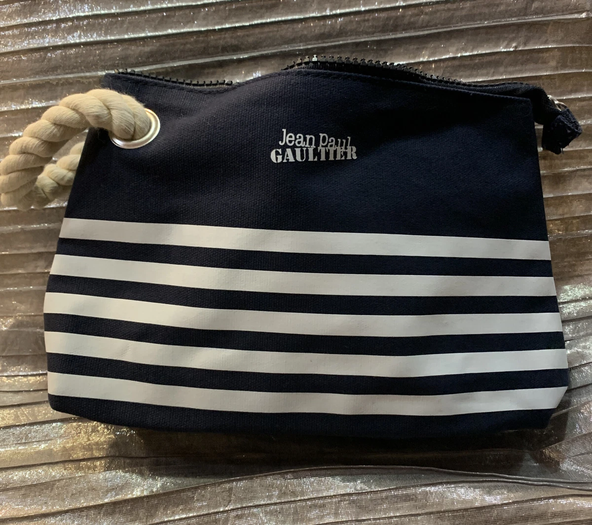 Jean Paul Gaultier Classique- Travel Toiletry Bag - Pouch New!!