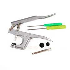 Snaps Plastic Snaps Hand-held Pliers Tool Installs Size 20 22 24 T5 No-Sew Bu...