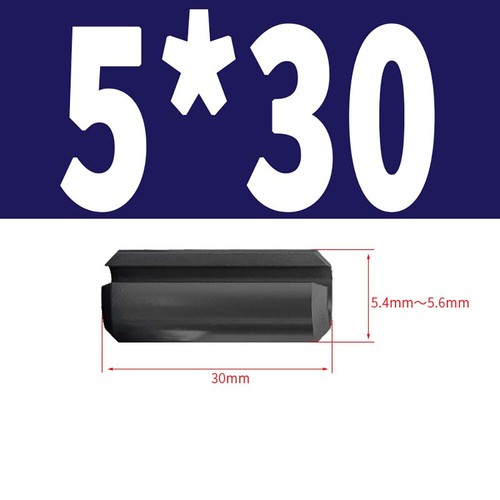 Black Spring Pins Split Tension Roll Pin 65 Mn steel M1.5 M2 M2.5 M3 M4 M5-M12 - Picture 92 of 156