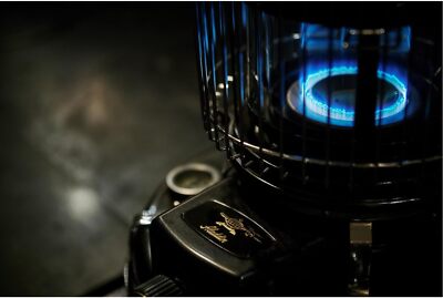 Aladdin Kerosene Oil Stove Blue Flame Heater Black BF-3912-K Retro