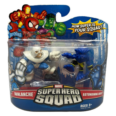 Hasbro Marvel Super Hero Squad Avalanche & Astonishing Beast Superhelden 2 Pack