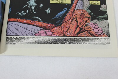 X-Men 2099 #4 Introducing The Theatre of Pain 1994 Comic Marvel