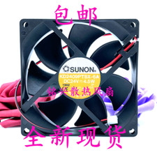1 PCS SUNON Fan KD2409PTBX-6A DC 24V 4.5W 9025 9CM 2 PIN