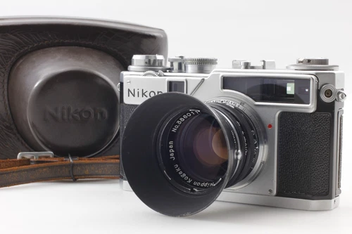 Late Titan [Near MINT+++ w/ Case] Nikon SP 35mm Camera Nikkor S.C 5cm f1.4 Japan