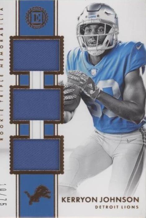 2018 Panini Encased Kerryon Johnson #RTM-17 - 1 of 2