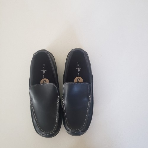 Neue Jungen Cole Haan Halbschuhe schwarz Slipper Größe 3 - Bild 2 von 10