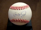 CAL RIPKEN JR. BALT ORIOLES HOF SIGNED AUTO VINTAGE OAL BASEBALL JSA BEAUTY