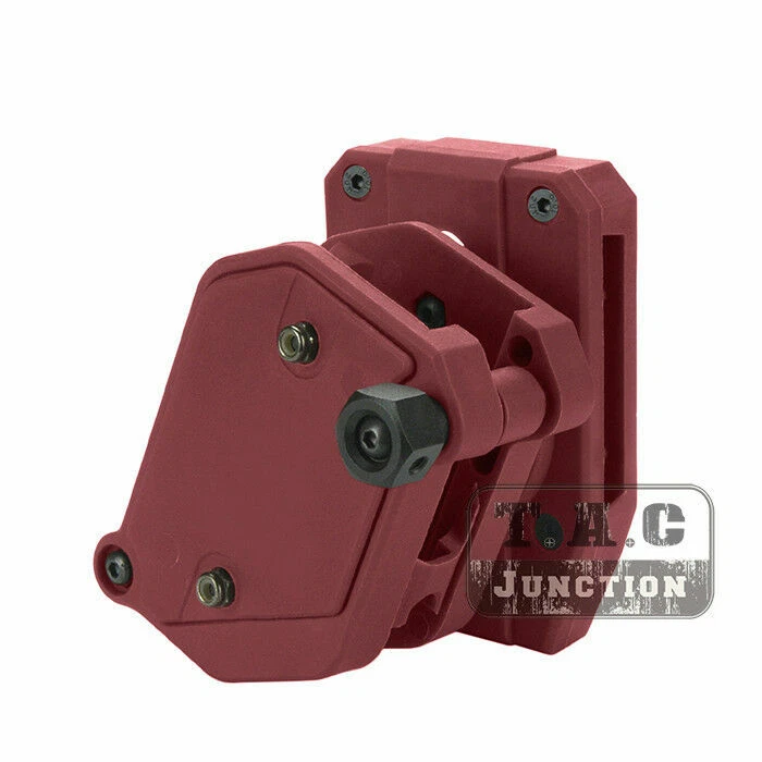 IPSC USPSA 4 Multi-Angle High Speed Pistol Magazine Pouch 1.5" Shooting Belt Red - Image 3 of 4