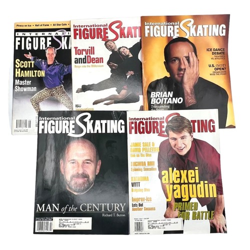 International Figure Skating Dick Button 5 Magazines Boitano Hamilton Torville - Picture 7 of 7