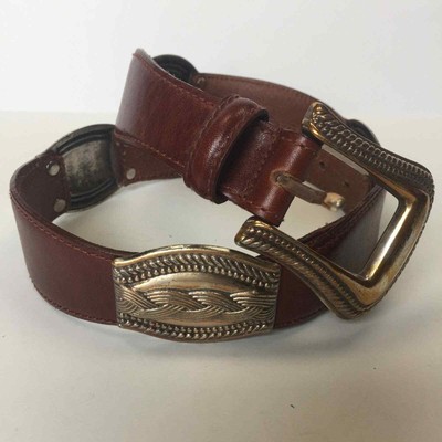 Fossil Brown Braided Leather Silver Detailed Belt 
Size Medium
BT4453 Fossil Myles Braid Leather Belt - Macy main image 4