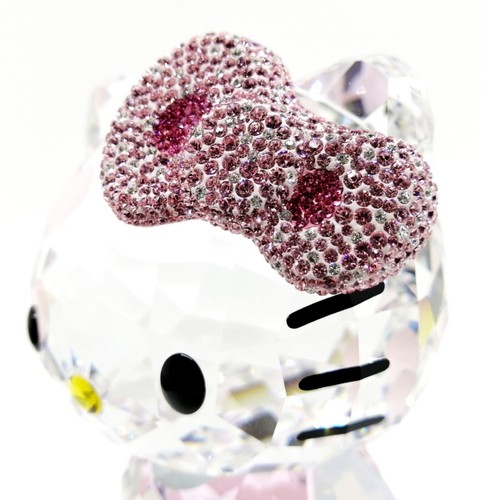 Swarovski Crystal Figurine Hello Kitty Hearts 2012 Limited Edition 1142934 - Picture 8 of 13