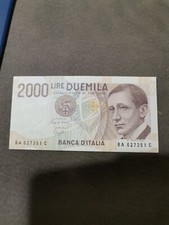 ITALIA BANCONOTA 2000 LIRE MARCONI 24/10/1990 FDS