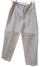 Vintage Talbots Size 10 Cotton Blend Three Pocket Women's Beige Pants