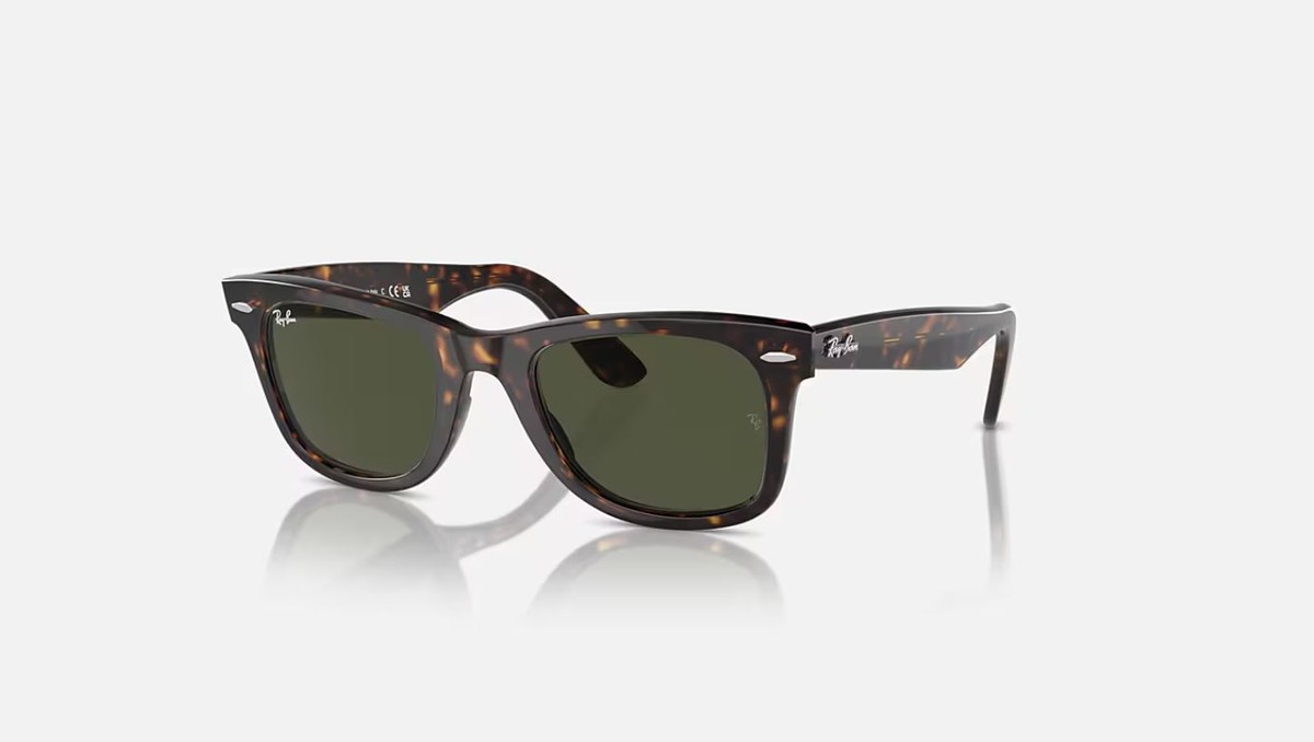 RayBan Original Wayfarer Classic Tortoise/Green 50mm  display picture 3
