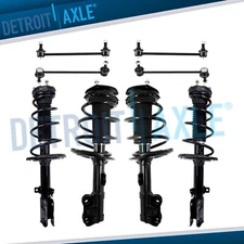 Front Rear Struts Spring Sway Bars Suspension Kit for 2012 - 2014 Toyota Camry