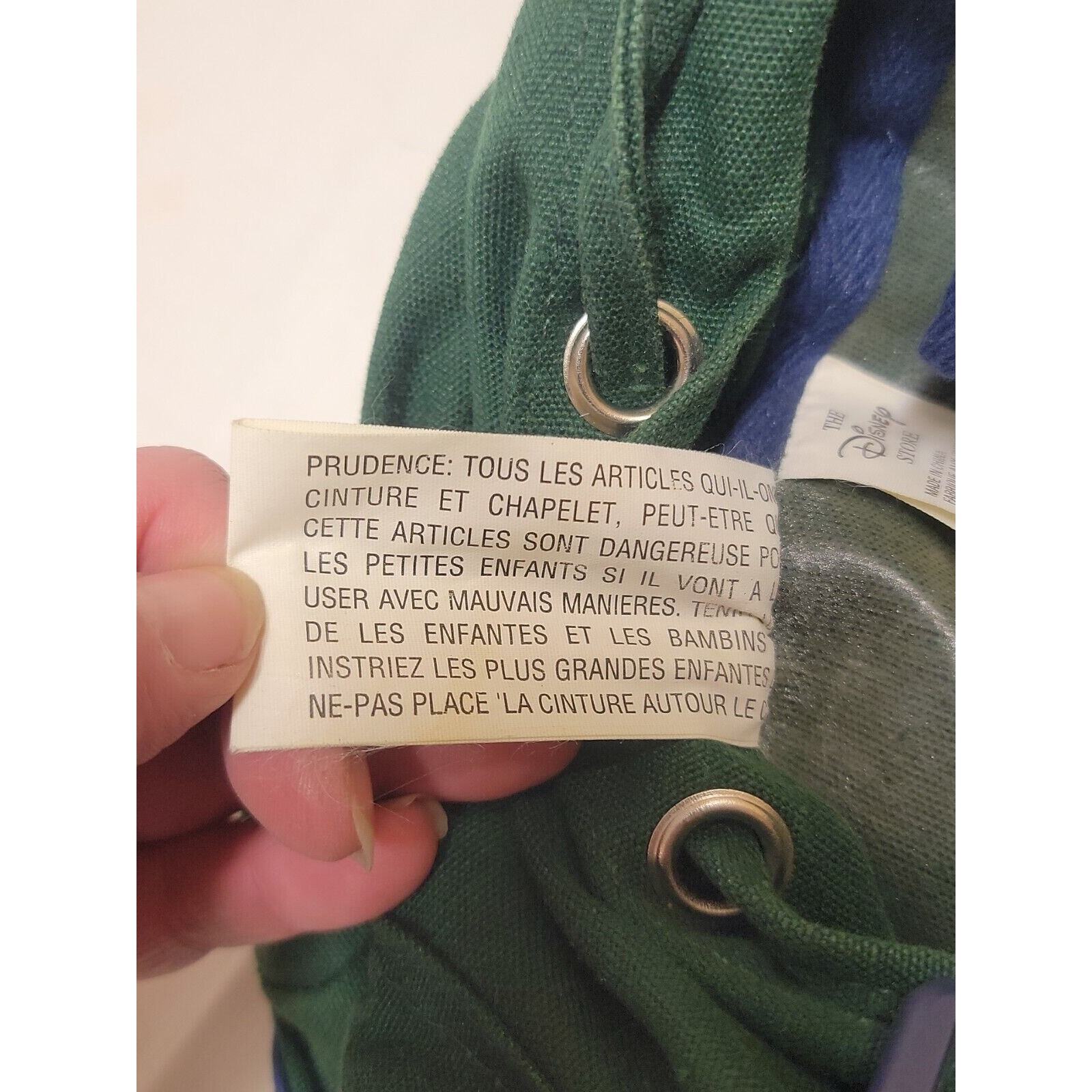 Mickey Mouse Backpack Drawstring Multi-Pockets 12… - image 13