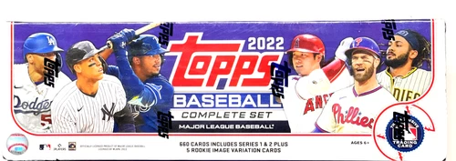 2022 Topps Baseball Complete Factory Sealed Set Purple Box