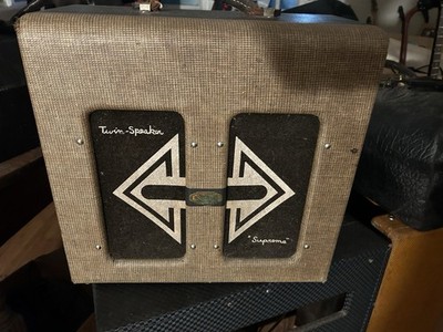 Supro Amp In Very Good Consdition It HasNever Left  The Sfudio. Twin Ovals