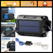 12v Trailer Brake Controller Kit With Solar Panel Led Indicator Breakaway Sys