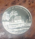 Silver Round Postmasters of America Comm. Issue No.17 Coin Refuge Ntl Prk