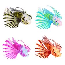 Artificial Lionfish Glowing in Night Artificial Fish Luminously Fish Decors