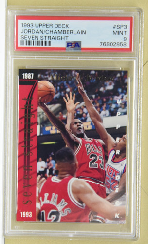 Michael Jordan / Wilt Chamberlain #SP3 1993 Upper Deck card