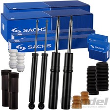 4x SACHS GAS STOßDÄMPFER S-LINE + SERVICE KIT für AUDI A4 (B8) A5 (8T,8F)