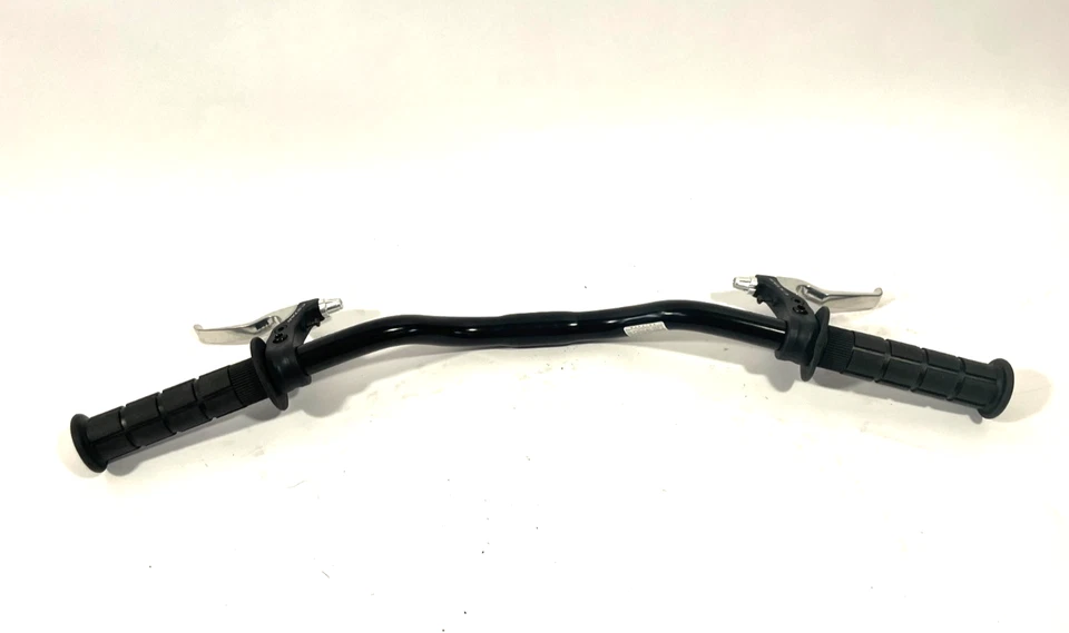 Размер подъемный руль 26 мм с ручками и тормозными рычагами ширина 24,5 подъем 1 1/2 дюйма HB25 - Изображение 2 из 2