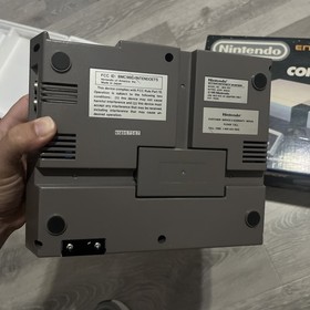 Nintendo NES Control Deck System Console ,With Box Tested Works