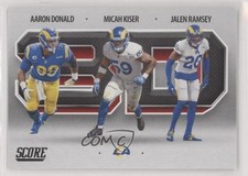 2021 Score 3D Aaron Donald Micah Kiser Jalen Ramsey #3D8 0il7