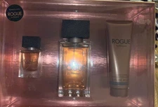 Rihanna Rogue 3 Pc Gift Set for Women-4.2 oz EDP SP+3.0 oz B/L+0.5 oz EDP Sp
