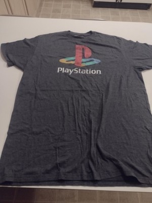 PlayStation T-Shirt Size XL Gray/Grey