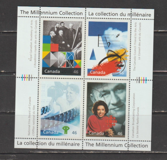 Canada 2000 The Millennium Collection Souvenir Sheet MNH - Image 1 of 1