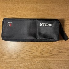 TDK Coast 15 Cassette Holder Carrying Case  tapes, soft cover