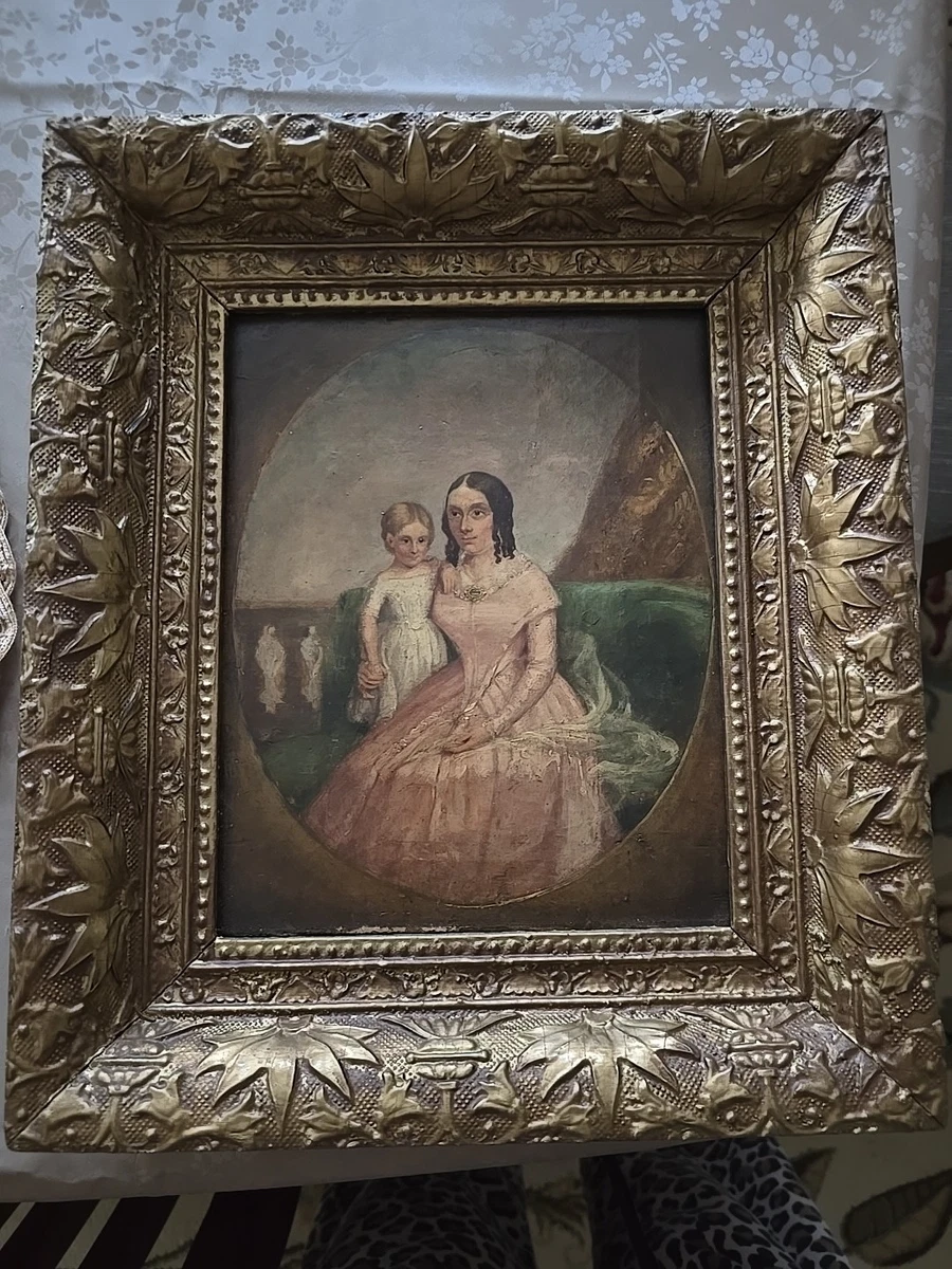 フォトフレーム Antique Painting Portrait Antique Portrait Painting for sale | eBay