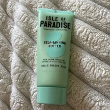Isle of Paradise Self Tanning Butter Self Tan Hello Golden Glow 2.54oz NEW!