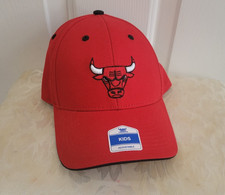 CHICAGO BULLS NBA Youth Red Adjustable Snapback Cap Basketball New