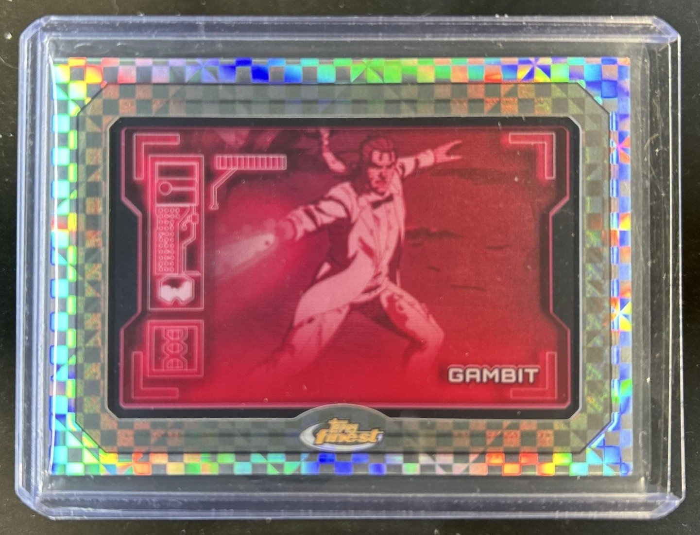2025 Topps Finest X-Men '97 Gambit Sentinels' Scan X-Fractor #/97