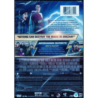 Shazam! (NEW SEALED DVD) 883929667444| eBay