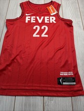 New Nike Womens Caitlin Clark Indiana Fever Jersey Size Medium Rebel Edition