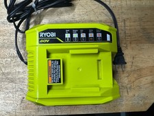 Ryobi OP406VNM 40V Lithium-Ion Rapid Charger Only Tested Working Nice 