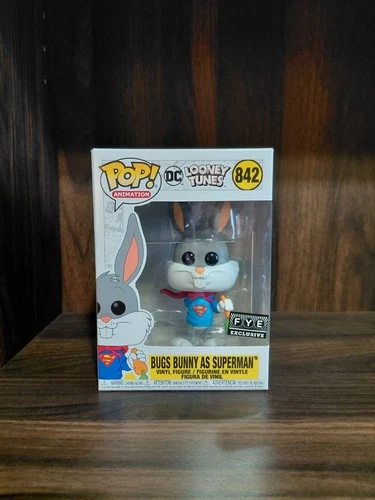 Funko Pop! Vinyl: Looney Tunes - Bugs Bunny as Superman - FYE (Exclusive) #842