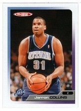 Jarron Collins - Utah Jazz (tarjeta de baloncesto) 2005-06 Topps Total # 127 - Como nuevo
