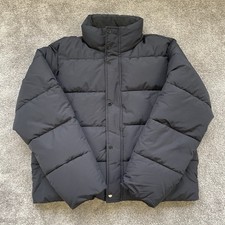 Abercrombie & Fitch A&F Ultra Black Puffer Jacket Mens Large Water Resistant