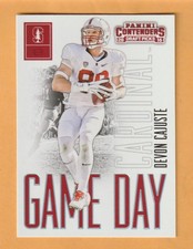 Devon Cajuste Stanford Cardinal 2016 Contenders Draft Picks Game Day #41