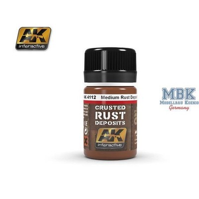 AK Interactive S.L. AK-4112 Medium Rust Deposit