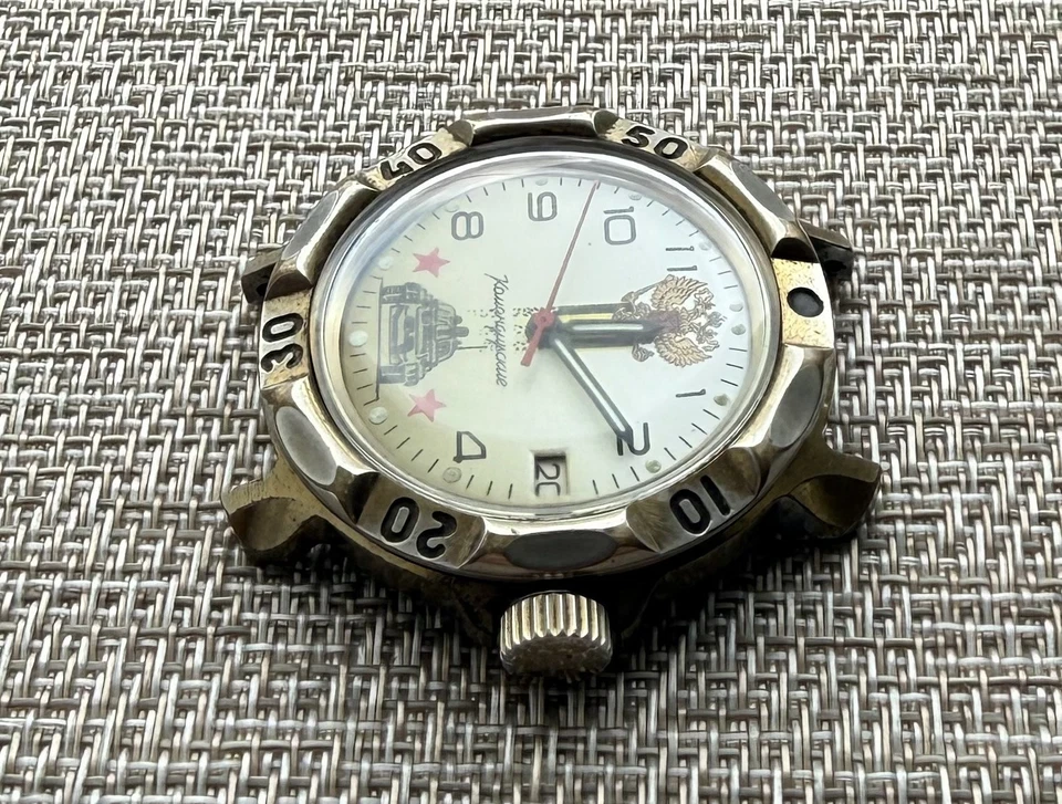 Watch USSR Vostok Komandirskie Commander Military Soviet Rare Vintage - Image 4 of 4